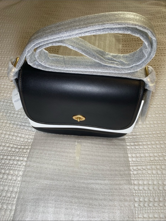 Coach Handbags - NWT Coach Rambler Black Glove Tanned Leather🖤